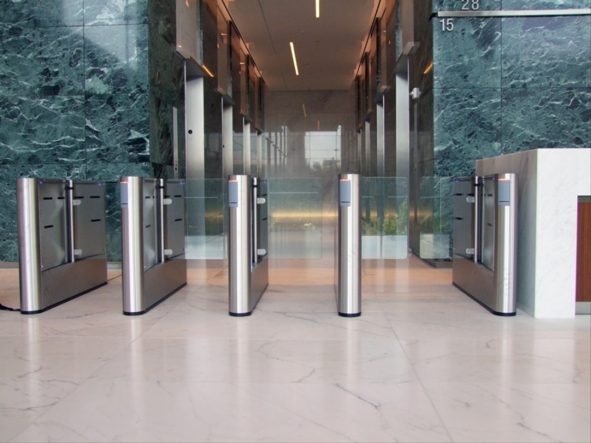 Security access control installation